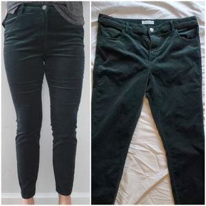 Loft Skinny Cropped Corduroys